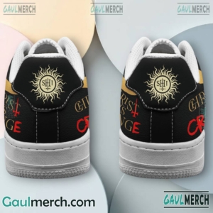 Behemoth Christ Is Cringe Black Air Force 1 Shoes-b lgdWcox