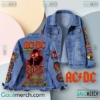ACDC Pwr Up Tour 2025 Shootin' Out Tonight 2D Jeans Coat yFJ0UZx