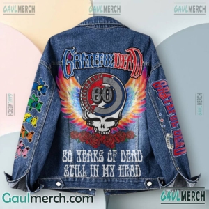 Grateful Dead 60 Years Of Dead Still My Head 2D Jeans Coat-a hketEBC