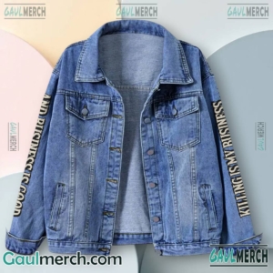 Half Sumo X Megadeth 40 Years Killing Is My Business 2D Jeans Coat-b 4qEu5I9