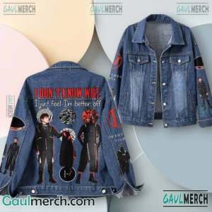 Twenty One Pilots I Don't Know Why I Just Feel I'm Better Off 2D Jeans Coat OcDTNW5