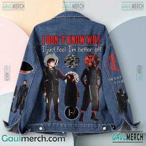 Twenty One Pilots I Don't Know Why I Just Feel I'm Better Off 2D Jeans Coat-b EHiG8hC