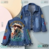 Chris Stapleton I'm Just A Traveler On This Earth Denim Jacket jgeEw8b
