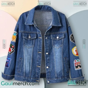 Devo 50 Years Of De-evolution Denim Jacket-a x9tQCk1