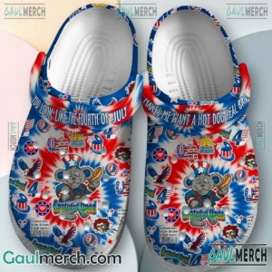 Grateful Dead You Look Like The Fourth Of July Makes Me Want A Hot Dog Real Bad Crocs QEwuagW
