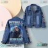 Pitbull Party After Dark Tour Don't Stop The Party Denim Jacket JjHw6ET