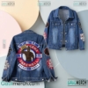 Ron Cena The Last Time Is Now 2025 Farewell Tour 2025 Denim Jacket rlsF67n