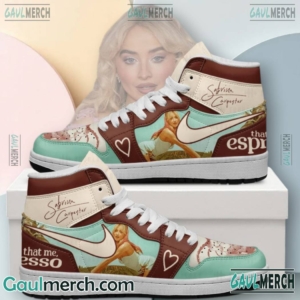 Sabrina Carpenter That's That Me Espresso Air Jordan High Top Shoes VG9n36N