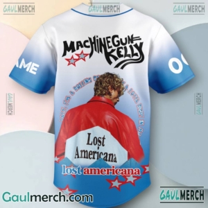 Machine Gun Kelly Lost Americana Personalized Baseball Jersey-b klEYwMr