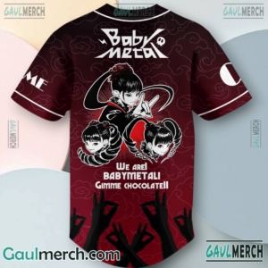 We Are Babymetal Gimme Chocolate Personalized Baseball Jersey-b 4wYbvkh