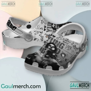 Yungblud Idols Music Pattern Crocs-b RVeAFYL